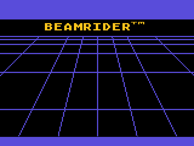 Beamrider (1984) (Activision) Screenshot